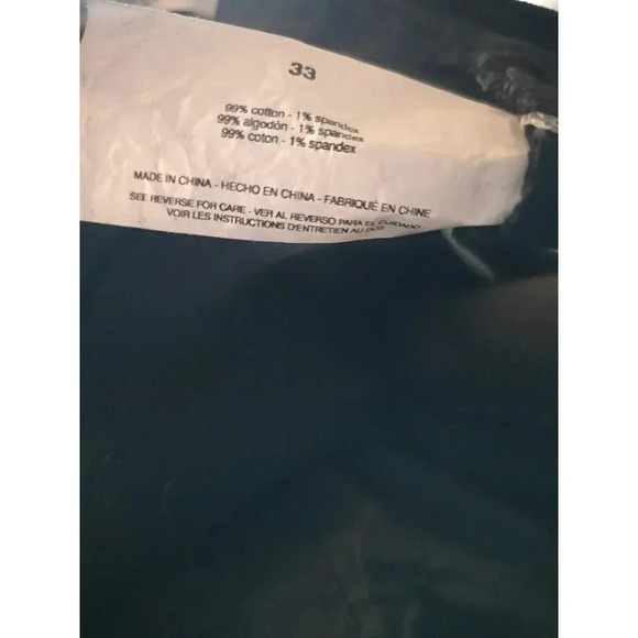 Sam Edelman CODIE Button Fly High Rise Wide Leg Ankle Crop Jeans Size 33 Black - Picture 10 of 11